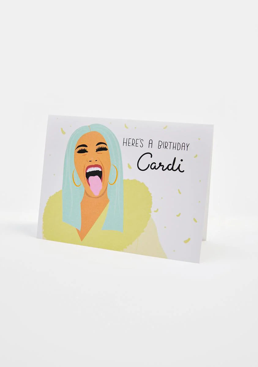 Birthday Cardi Card