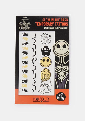 Nightmare Before Christmas Temporary Body Tattoos