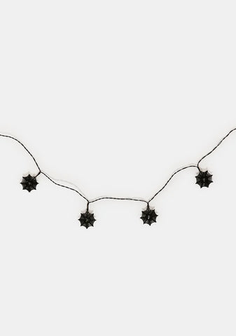 Spinning Out Spider Web String Lights