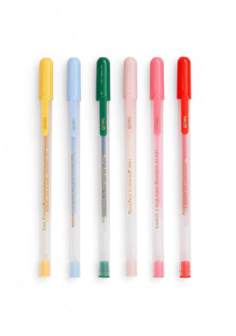 Write On Gel Pen Set