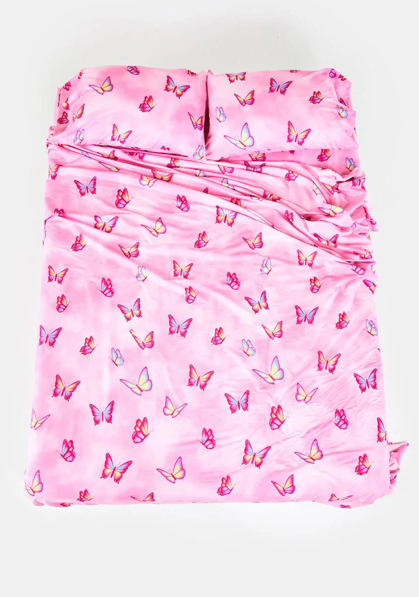 Pampered Pixie Butterfly Sheet Set
