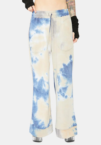 Beachy Bum French Terry Flare Lounge Pants