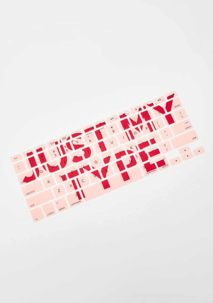 Just My Type Keyboard Cover