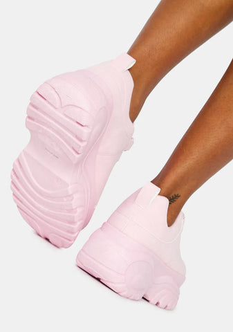 Bubblegum Soar High Platform Sneakers