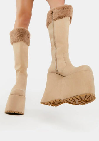 Sandstorm Babe Knee High Boots