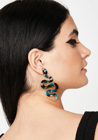 Ritual Revenge Snake Earrings