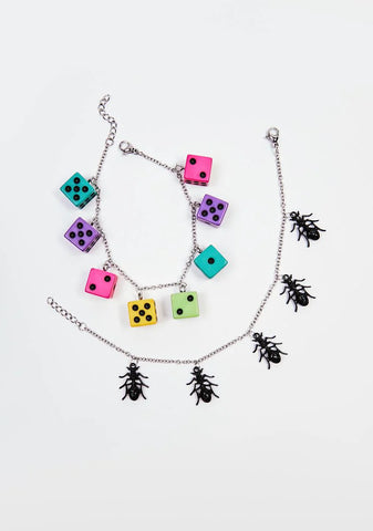 Up The Stakes Charm Bracelet Set