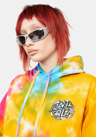 Strange Dot Tie Dye Hoodie