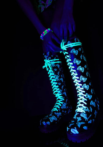 Lucky Wanderer Glow In The Dark Boots