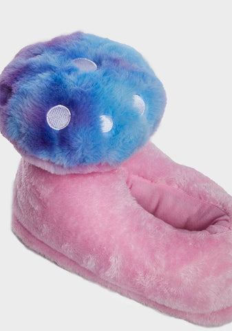Totally Trippin' Mushroom Slippers