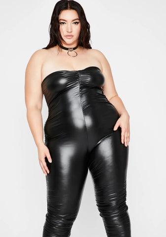 Break Me Off Ruched Catsuit