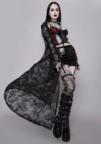 Days Of Sin Lace Duster