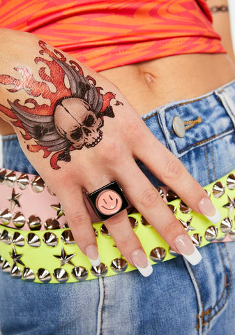 Blush Blissful Looks Square Ring