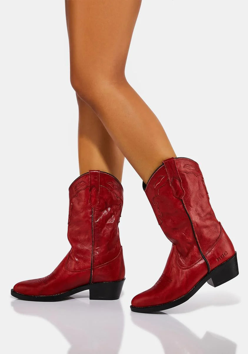 Red Indio Cowboy Boots