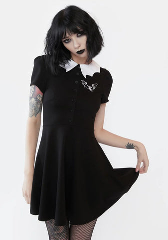 Hello To Nightfall Mini Dress