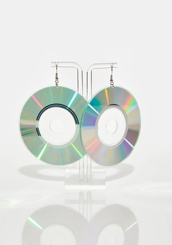 Let's Get Loud CD Earrings