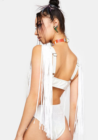 Dissolve Fringe Bodysuit