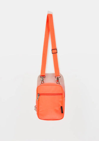 Orange Sidekick Crossbody Sling Bag