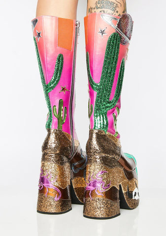 Astro Valley Platform Boots