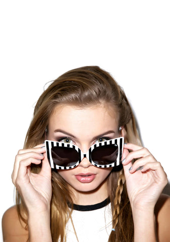 Phebe Sunglasses - Stripe