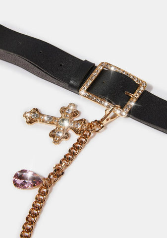 Heavenly Jewel Chain Belt