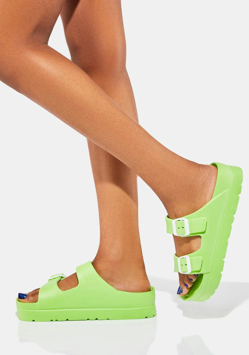 Tropical Sun And Surf Sandals