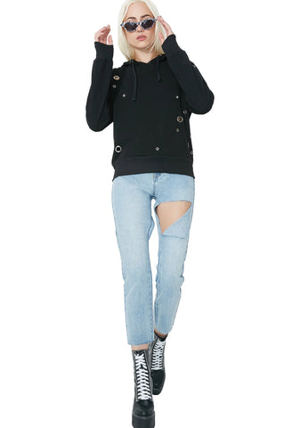 Deep End Grommet Hoodie