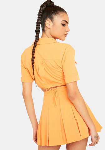 Take A Ride Mini Skirt