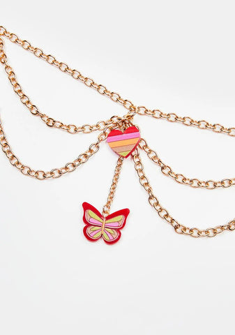 Blissful Bounty Layered Chain Necklace