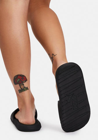 Night Cool Cat Sport Slides