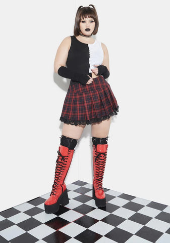 Hot Love Riot Crop Tank