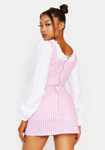 Baby Pique Your Interest Mini Dress