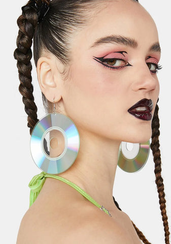 Let's Get Loud CD Earrings