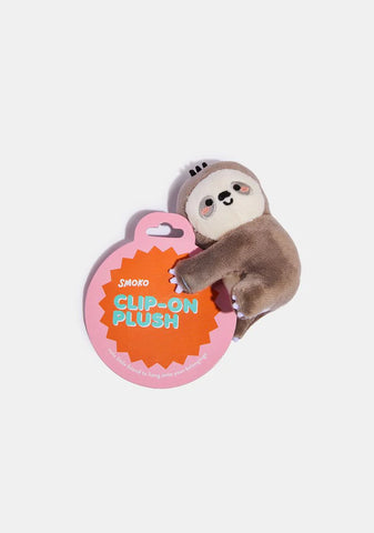 Sloan Sloth Clip On Plush