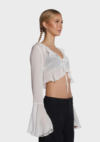 Let It Flow Crop Top