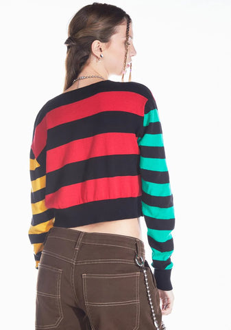 Hey Home Skillet Striped Cardigan