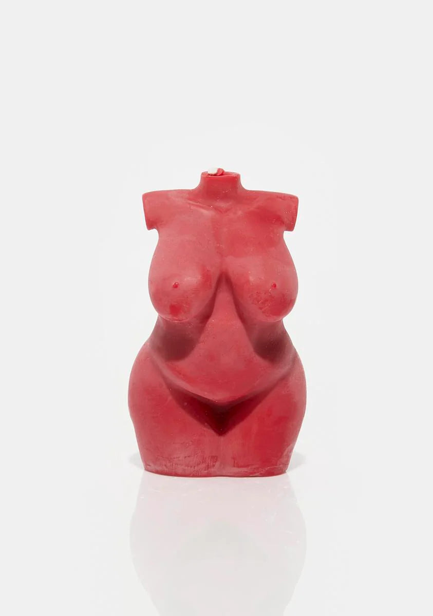 Hot Pink Queen Body Candle