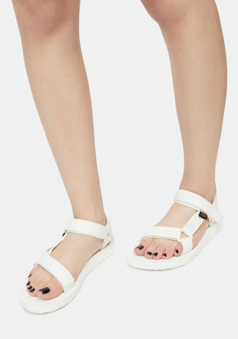 White Original Universal Sandals