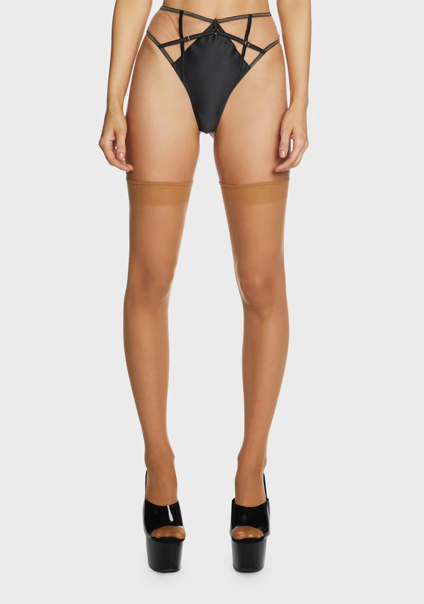 Ramona Mesh High Waisted Thong