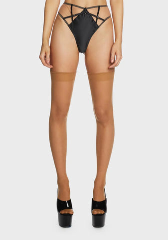 Ramona Mesh High Waisted Thong