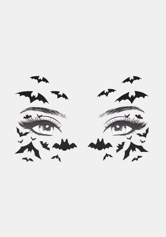 Bat Face Stickers