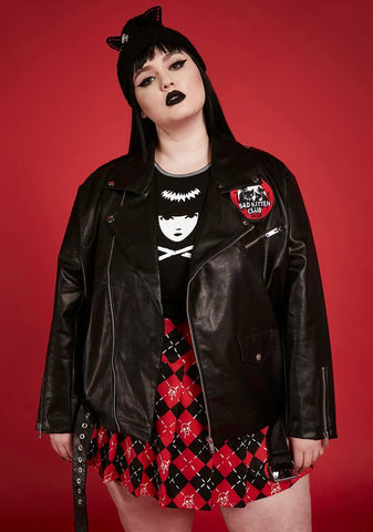 Plus Bad Kitten Club Moto Jacket