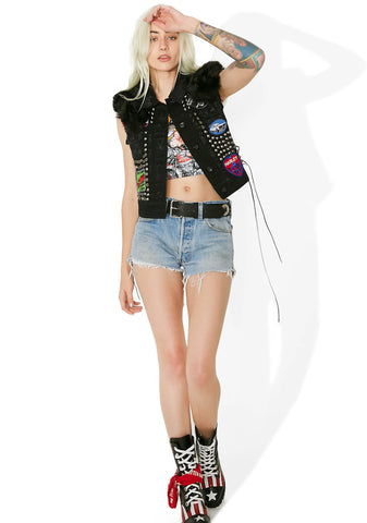 Vintage Deadstock Aces Of Space Vest