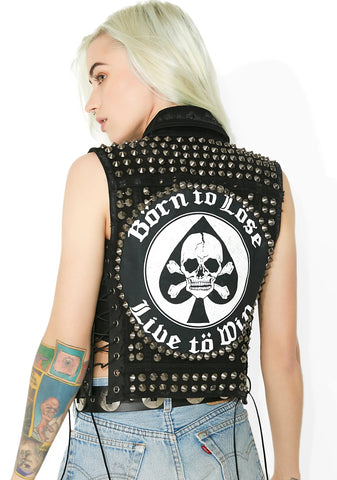 Vintage Deadstock Aces Of Space Vest