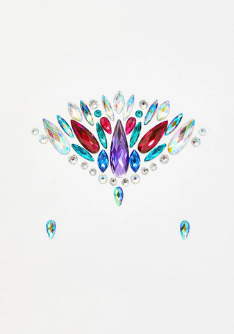 Fire Cracker Face Jewel