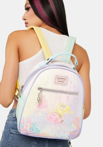 SpongeBob SquarePants Jelly Fishing Mini Backpack