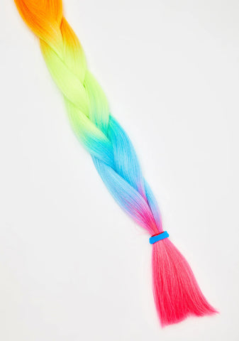 Make It Rain-Bow Hair Extensions