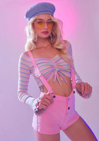 Essential Key Suspender Shorts