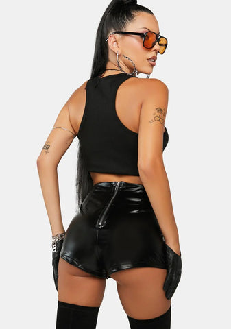 Hottie Era Lace-Up Shorts