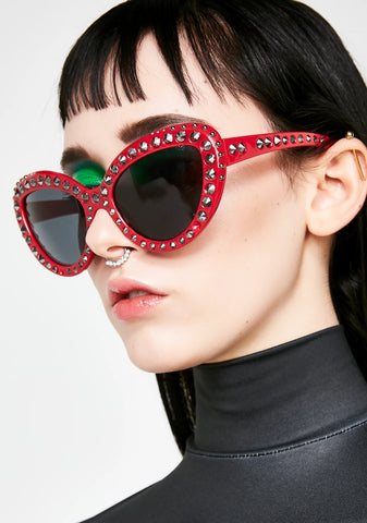 Cherry Money Ain't A Thang Sunglasses